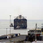 Containerschip Zeebrugge